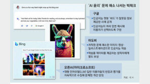 美빅테크 ‘AI 윤리경쟁’… 오류 우려땐 답변 거부-저작권 보호 