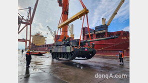 현대로템, 폴란드 K2 전차 3개월 조기 납품… 5대 물량 현지 도착