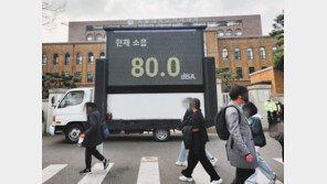 경찰, ‘소음 전광판 차량’ 첫 현장 배치…민주노총 주말집회서 등장