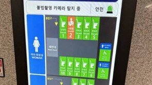 스마트 안심 화장실 ‘사용중’ 표시에…범죄 역이용 ‘우려’