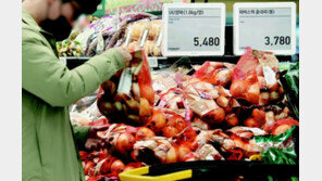 “양파값이 금값”… 1년새 3배로 