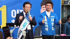 李, 이틀 연속 재보선 지원 유세…대일외교 비판하며 심판론
