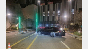 “롤스로이스 버리고 갔다”…입차 못한 차주 역대급 ‘길막 주차’