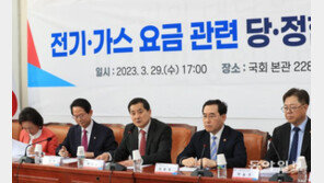 정부 “전기-가스료 두자릿수 인상” 與 “한자릿수만” 