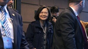 차이잉원 “국가간 우정 당연한 일로 여기지 않아”…美에 강력한 호의