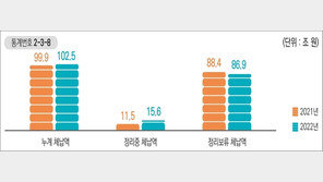 국세 체납 ‘100조원 돌파’ 강남서 최다…세수 1위는 남대문