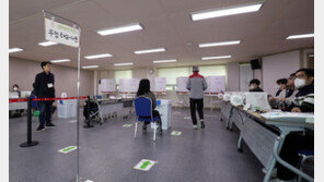 “아이 위해 한 표” 울산 출근길 사전투표소 다소 ‘한산’