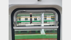 뜯긴 ‘2호선 창문’은 단종된 희귀템… 범인은 철도 덕후?