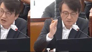한동훈 앞에서 손 떨던 김의겸 “속에서 열불이 나 그랬다” [영상]