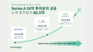 [주간투자동향] 스탁키퍼, 58억 원 규모의 시리즈A 투자 유치