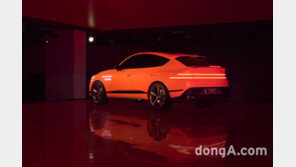 ‘GV80 쿠페 콘셉트’ 실물 공개… 한국적 성향 상징한 SUV