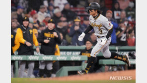 피츠버그 배지환, 빅리그 14경기 만에 통산 첫 홈런 폭발
