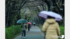 내일까지 남부지방 중심으로 많은 비…비 그친 뒤엔 기온 ‘뚝’