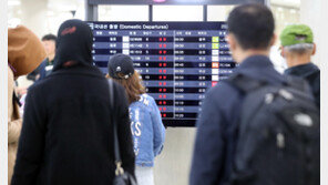 제주 오전 항공기 딱 1대 도착…강풍에 무더기 결항