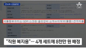 동부구치소, 세금 8000만원 들여 스크린골프장 추진…한동훈 “중단하라”