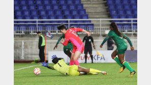 ‘9년 만에 A매치 골’ 박은선 “벨 감독님께 감사…마지막 즐기겠다”