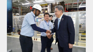 박진, 인도 첸나이 현대차 공장 방문… “우리 기업 적극 지원”