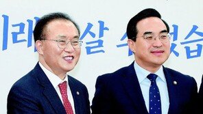 여야 원내대표 ‘상견례’ 