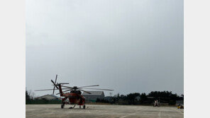 불바다 강릉에 오후 소나기…진화 헬기 ‘천둥·번개’ 위험 탓 철수