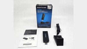 [리뷰] USB에 꽂아 쓰는 와이파이6E 어댑터, 넷기어 나이트호크 A8000