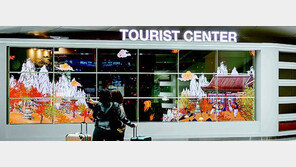 인천공항 ‘미디어월’, 민화로 한국 사계절 소개 