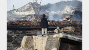 강릉 산불, 초속 30m 강풍 타고 민가 등 100채 태웠다 