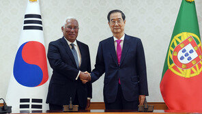 한 총리, 포르투갈 총리 회담…“국제사회 공동 과제 해결에 협력”