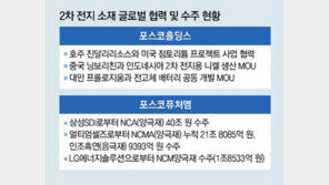 포스코, 혼다와 손 잡았다… 전기차 배터리 소재 등 기술 협력
