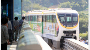 대구 지상철 3호선, 10여m 상공서 멈춰…탑승객 2분간 ‘아찔’