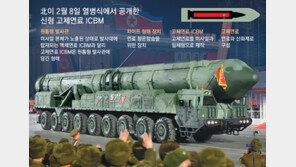 北, 신형 고체연료 ICBM 처음 쐈다 
