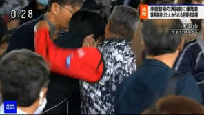 경찰보다 빨랐다…日테러범 잡은 ‘빨간옷’ 아저씨 화제 (영상)