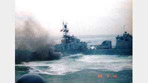 ‘北 경비정 NLL 침범 퇴각’ 해경 500톤급 함정 3척도 후방에서 대기