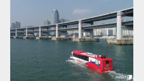 이준석 “수륙양용, 김포서 여의도까지 2시간…오리 버스”