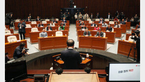 與 조규홍 불러 간호법 의총 토론…윤재옥 “중재안 합의 계속”