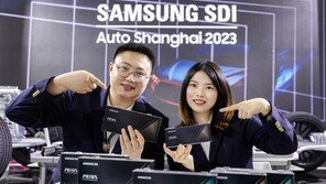 삼성SDI ‘상하이모터쇼’서 중국공략 박차… 신제품 P6 내놨다