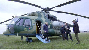 우크라 점령지 찾아간 푸틴 