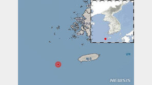 제주 서귀포시 서쪽 108㎞ 해역서 규모 2.6 지진