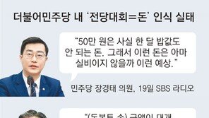 “전대는 쩐대였다… 피켓 든 당원 전부가 돈” 민주당내서도 실토 