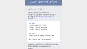 ‘깐깐’ 애플 인앱결제 가격 선택지 넓히자…아이폰 ‘카톡 이모티콘’ 가격 인하