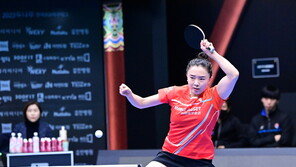 전지희, WTT 16강서 탈락…신유빈·장우진·이상수 8강 도전