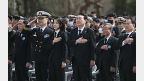 ‘방미’ 尹, 6·25 참전용사 등 한미동맹 상징 300인과 오찬