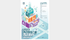 한국기술벤처재단, 2023 혁신창업스쿨 딥테크스쿨 트랙 교육생 모집