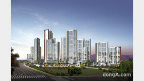 호수공원 인근 신규 아파트 분양 앞둬