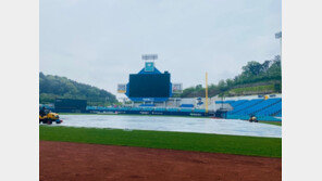 프로야구 대구 삼성-두산전 우천 취소…‘이승엽 더비’도 연기