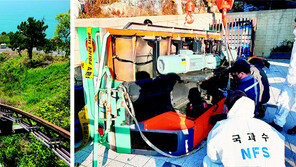 탈선사고 낸 통영 ‘욕지도 모노레일’ 내년 8월 문연다 