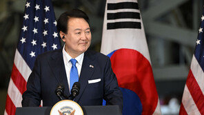 尹대통령 “한미동맹, 자유 수호 위한 가치 동맹…거래관계 아냐”