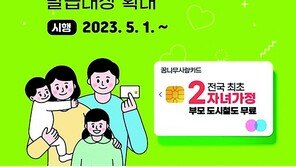 ‘출산율 1위’ 대전시, 생활밀착형 인구 증가 정책 속도