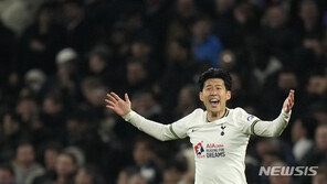 손흥민, EPL 9호골…토트넘 패배 위기 구한 동점골