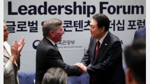 CJ·넷플릭스·디즈니 총출동…尹 “글로벌스탠더드 안맞는 문화 규제 철폐”