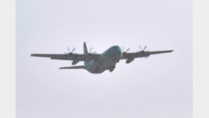 ‘프라미스’ 작전 완수한 공군 C-130J 수송기 및 요원, 김해기지 복귀